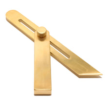 Load image into Gallery viewer, Brass Sliding T-Bevel
