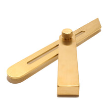 Load image into Gallery viewer, Brass Sliding T-Bevel