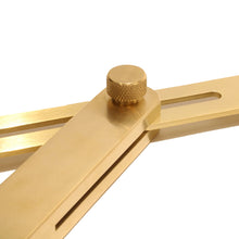 Load image into Gallery viewer, Brass Sliding T-Bevel