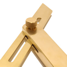 Load image into Gallery viewer, Brass Sliding T-Bevel